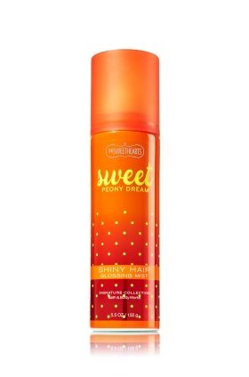 Bath & Body Works Shiny Hair Glossing Mist the Sweethearts Sweet Peony Dream 5.5oz