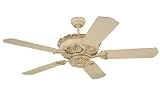 Monte Carlo Ceiling Fan 5AB52EW Aberdeen Fan - Espresso White Energy Star Indoor Fans 52