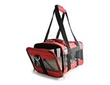 Sherpa Bag Pet Carrier – Medium in Red