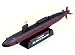 1/700 USS Greenville SSN-772, Easy Model