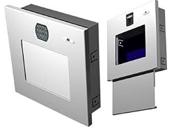 SecureLogic Wall Safe Battery Operated Keypad Wall Vault ETL 20710