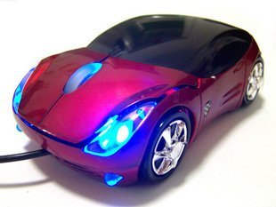 sport car ferrari optical mouse