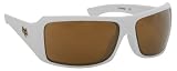 Fox The Median Sunglasses Polished White/Gold Lens