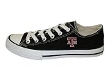 Game Day Soles Lo Top Black Texas A&M University Logo Canvas