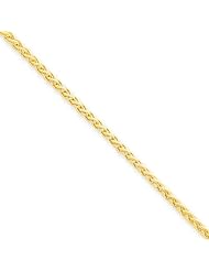 2.25mm, 14 Karat Gold, Spiga Chain - 24 inch
