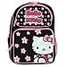 Sanrio Hello Kitty School Backpack w/ Bottle (Black)