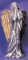 Diamond-Cut Praying Angel Figurine