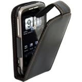 Access-Discount �- housse etui pour HTC Wildfire G8 couleur noir + film protecteur ecran