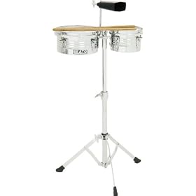 Beato Timbales with Stand, 6"/8"
