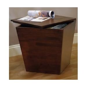 Tapered Cube - Walnut by Winsome Trading Company