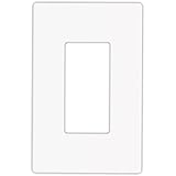 Cooper Wiring Devices 9521WS Aspire Screwless Wallplate, 1-Gang, White Satin