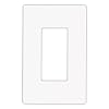 Cooper Wiring Devices 9521WS Aspire Screwless Wallplate, 1-Gang, White Satin