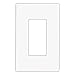 EATON Wiring 9521WS Aspire Screwless Wallplate, 1-Gang, White Satin