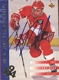 Joel Bouchard, Team Canada Autographed Card