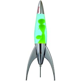 Mathmos Telstar Lava Lamp Blue/Green