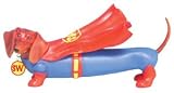 SUPER WEINER Dog Superhero DACHSHUND Figurine STATUE New Gift