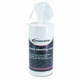 INNOVERA Screen Cleaning Pop-Up Wipes 120/Pack Nonabrasive & Lint-Free Generously Sized