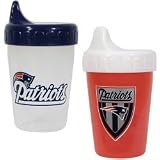 New England Patriots Dripless Football Sippy Cups 2 Pack