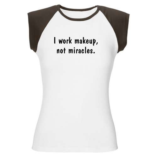 Makeup, Not Miracles - Artist Women's Cap Sleeve T-Shirt by CafePress