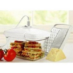 2qt Canister w  Cheese Grater by Cheese Graters