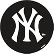 New York Yankees Black Tire Cover - Baseball Sports Merchandise