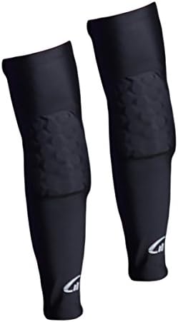 CYCFIT Professional Non-Slip Wicking Basketball Pad Protector Gear Shooting Hand Arm Elbow Sleeve Adult,Black,Large,2 PCS