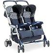 Peg Perego Aria Twin Ultra-Light Side-by-Side Stroller - Chesapeake