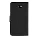 kwmobile Elegant synthetic leather case for the HTC Desire 601 with magnetic fastener and stand function in black
