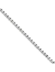 Sterling Silver Diamond Tennis Bracelet, Best Quality Free Gift Box Satisfaction Guaranteed