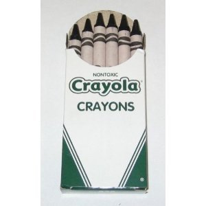 Crayola Large Crayons Single Color Refill - Pack of 12 - Black