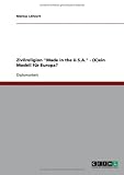 Produkt-Bild: Zivilreligion "Made in the U.S.A." - (K)ein Modell f&uuml;r Europa?