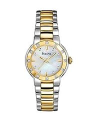 Bulova Womens 98R168 Diamond Case Watch