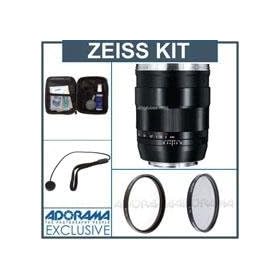 Zeiss 35mm f/1.4 Distagon T* ZE Manual Focus Lens for Canon EOS SLR Cameras - Bundle with Pro Optic Pro Digital 72mm Multi Coated UV Ultra Violet Filter, Pro Optic Pro 72mm Circular Polarizer (CPL) Digital Filter. Lens Cap Leash, Professional Lens Cleaning Kit