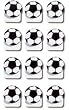 Jolee's Boutique Dimensional Stickers - Soccer