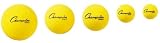 Champion Sports Uncoated Foam Balls (Yellow) - Set of 24