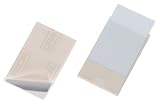 Produkt-Bild: Durable 807919 Selbstklebetasche Pocketfix f&uuml;r Einsteckschilder 57 x 90 mm, Beutel &agrave; 10 St&uuml;ck