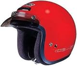 HJC CS-5 CS5 CRUISER CANDY RED SIZE:XXS MOTORCYCLE Open-Face-Helmet