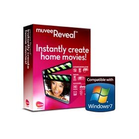 Muvee Reveal Home Movies and Slideshow Win CD DVD Case