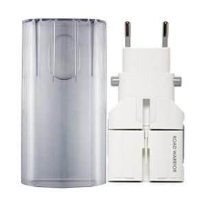 【クリックで詳細表示】デバイスネット マルチ電源変換プラグ ゴーコン 専用ケース付 RW75WH/S ホワイト