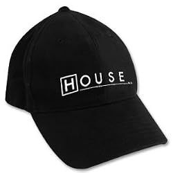 House, M.D. Logo Black Cap Hat