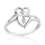 Diamond Heart Ring