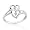 Diamond Heart Ring - Size 5