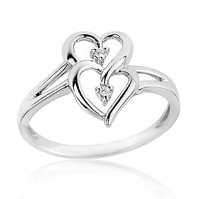 Diamond Heart Ring by 