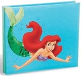 Disney / EK Success Postbound 8x8 Scrapbook Photo Album LITTLE MERMAID With Sequins