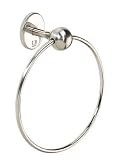 Umbra Teardrop Towel Ring, Designed by the Umbra Design Group, Nickel