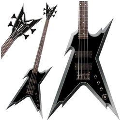 Dean Dime Razorback NT 4 String Bass (nero)