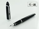 Stylo Plume Aurora Ipsilon en R&eacute;sine Noire - B12C