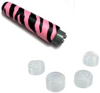 Pink Zebra Personal Mini Massager WITH BATTERY FA