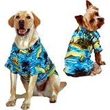 Casual Canine Aloha Camp Hawaiian Print Dog Shirt large- 20 length