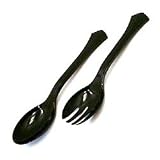 10 Black Serving Utensils (05-0136)